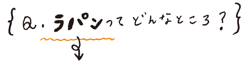 ラパンってどんなところ？