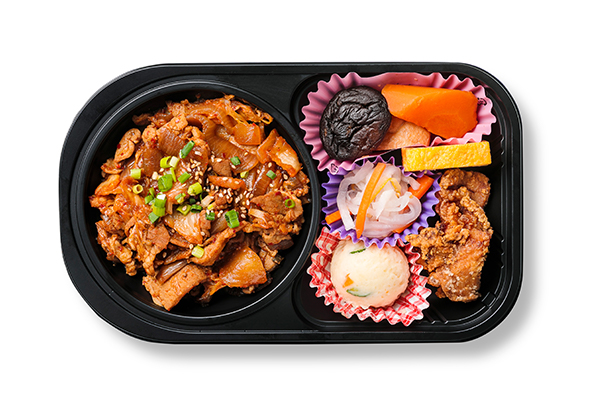 キムチ炒め弁当